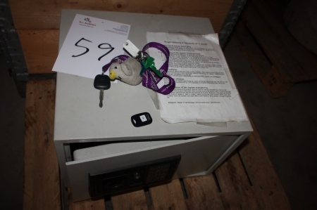 Safety Deposit Box, HP Safe (without key and codes)