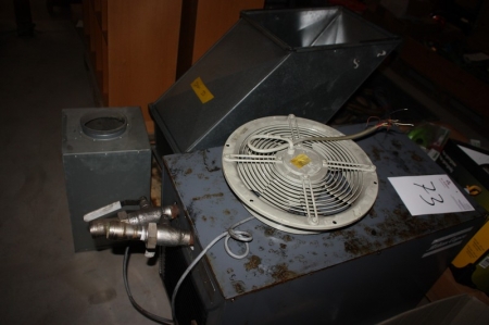 Refrigerated air dryer Atlas Copco Air Dryer FD40 + various ventilation components
