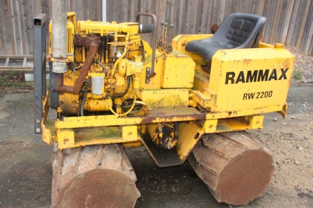 Road roller, Rammax RW 2200