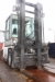 Forklift, diesel, Kalmar DCD 55-6H. Capacity: 5500 kg. Lifting height: 3300 mm. Year: 2002 Hours unknown. Dead weight: 8840 kg. Hydraulic fork positioners and page breaks. Front and rear tires are worn