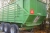 Agriculture wagon with dump body. BS cart. 3 axles and turn of the rear wheels. Year 2011. Hydraulic suspension. Tarpaulin top
