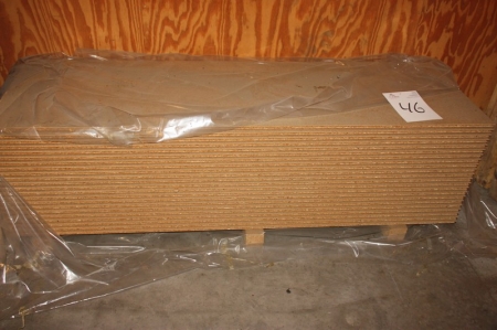 22 pcs. chipboard tongue and groove, 22 mm, 600 x 1800 mm