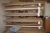 2 cantilever racks + various blinds