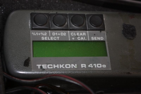 Measuring apparatus, reflexion densitometer Techkon R 410 E, in suitcase