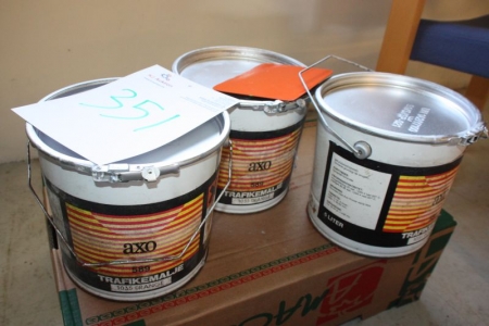 Machine Paint 3x 5L, 100035, orange, Axo 589