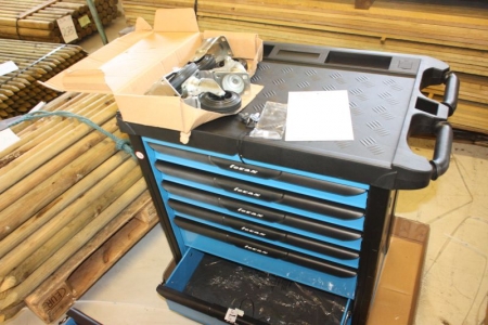 Tool Cabinet with content, unused, Ferax