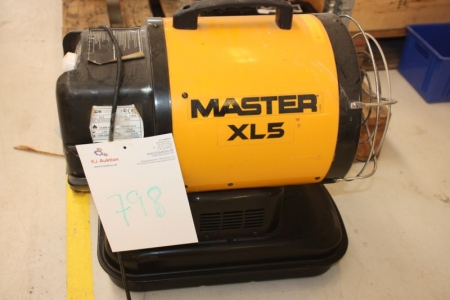 Olievarmeblæser, Master XL5, 14000 kcal/h, årgang 2011