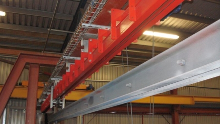 Conveyor systems, approximately 250 m complete conveyer for heavy transport. It is the largest plant called PF420. Regarding transportation, you must expect the entire system approximately occupies 3 units 40 foot container. Total weight estimated about 7