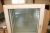 5 pieces. windows, plastic, thermo, slit valve, one with frosted glass, H130 cm W: 119 cm D: 13 cm (Used)