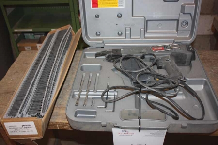 Træ-/gibspladeskruemaskine, Senco Dura Spin DS200-AC + 1 kasse anbrudte skruer i bånd, 3,9 x45mm