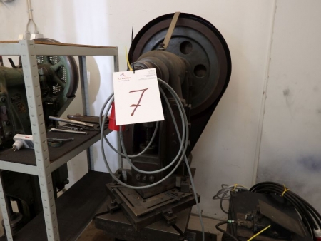 Eccentric press, Schuchardt and Schütte, h: 180 cm