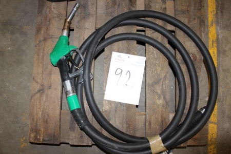 Fuel line with handles
