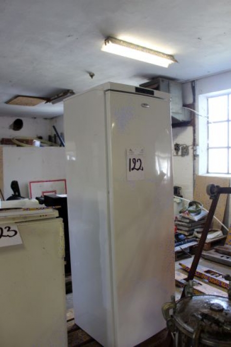 Køleskab, Whirlpool WM1855 A+W, 59x173x56 cm. venstrehængt, mangler håndtag