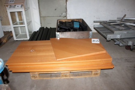 Conference tables, unassembled