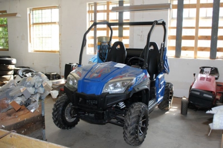 UTV, SQ 650 NF 4x4, Giant spider, m. Automatic gear and hitch km around 73 starts and runs (Defective: water cylinder head)