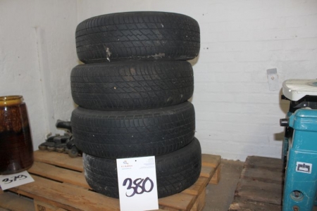 Tires with rims, 4 pcs. Goodyear 185/65 R14.