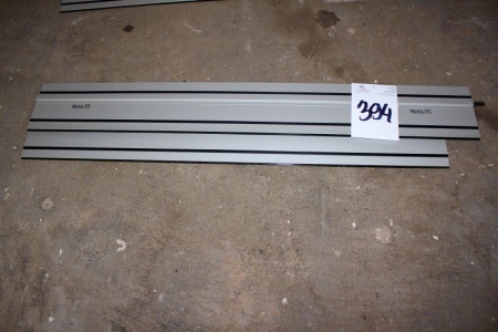 Guide rails, Wema, 1. 1400 mm. + 1. 1500 mm. Suitable for FESTO.
