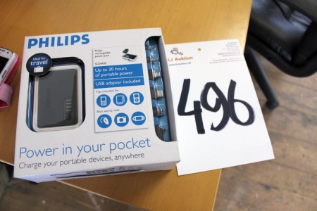 INSOLVENCY: charger, universal, Philips SCE4430 Power pack.