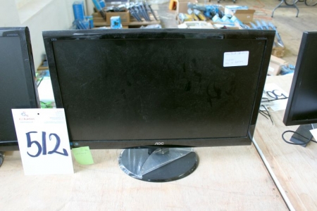 Insolvenz: PC-Monitore: AOC E2450Swb, 2 Stk.
