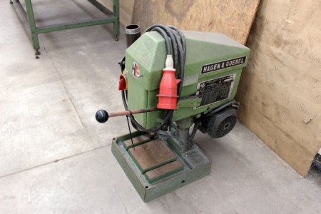 Bench drill / thread cutter, Hagen & Goebel type HG 6