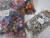 6 bags plastic / metal beads, assorted