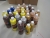 24 Stück Acrylfarbe 500 ml, 2 Acrylfarben 250 mm, alle in verschiedenen Farben