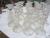 Glas Kerzenständer, sneglas, lysbovle zwei Stearin- oder Kohlenbecken, Seifenspender, rund 52 Absatz