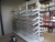 3 subjects sided store shelving, Expedit Basic 2, about 90xdybde 2x50x height 235 cm, white with black fodfri, with gable shelves at one gable and wire shelves, partitions mm chrome buyer should even dismantle