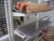 2 subjects single-sided shop rack, supplied with plastic sheets to some shelves and front edges to Expedit shelving