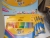 Visa color + Visa fine pens and Plastidecor, a total of about 1,900 pcs, and coloring books