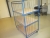 Shelf Trolley 110x80xh170 cm with 3 shelves, blue (file photo)