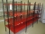 8 subjects storage rack in metal, about 90x50xh200 cm, each subject has 4 shelves, buyer must even dismantle, shelves removed without the use of tools