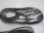 Cirka 80 meter lædersnøre 10 mm flettet, flad sort, udsalgspris cirka  2.400 kr