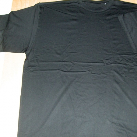 Firmatøj med tryk ubrugt: 28 stk. 6XL Sorte T-shirt,