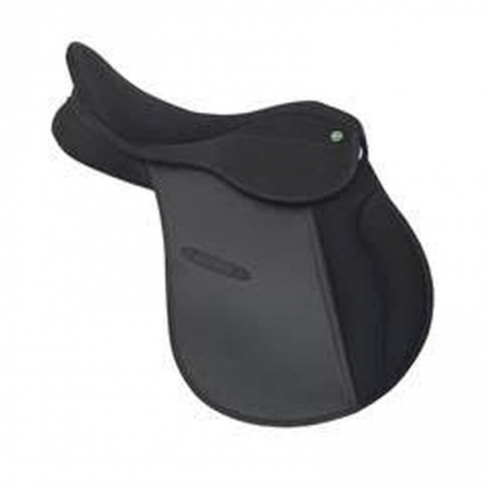 Plastic Adel saddle, Black. 16" Jumping Saddle (new)