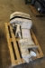 Crysler outboard + pallet with extra engine + spare parts