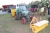Traktor Fendt 250V mit Besen und Salzstreuer (Fallkøping) Jahr 2011, stunden 3450