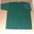 Firmenbekleidung ohne Druck, ungebraucht: 40 Stück. xl. Rundhals-T-Shirt, Flaschengrün, gerippte Ausschnitt, 100% gekämmte Baumwolle
