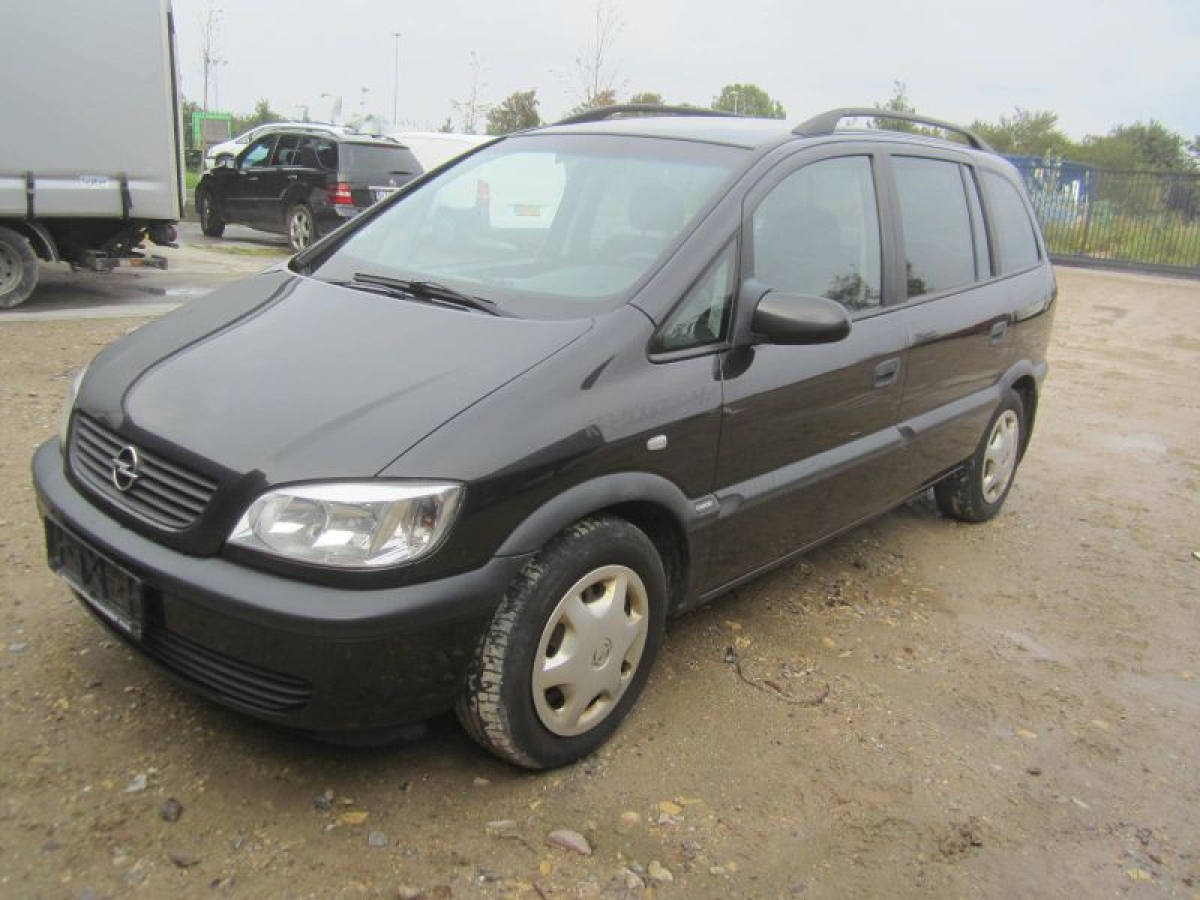 Van Opel Zafira 2 0 Dti Year 02 Black Hook Km Former License Number Sh License Plate Not Included Latest Inspection 06 03 14 Kj Auktion Machine Auctions
