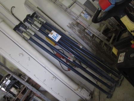 6 pcs Jumbo supports (soldiers) 230-400 cm, good condition