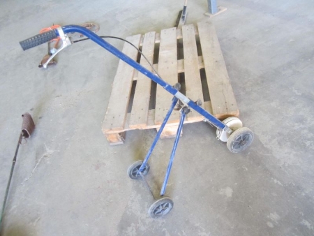 Marking Cart for spray paint or the like