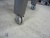 Trolley in Stahl auf Gummirädern, über 97x60xh76 cm