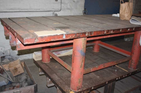 Levelling and clamping surface: Width = 1340. Length = 2800. Plane thickness =60mm