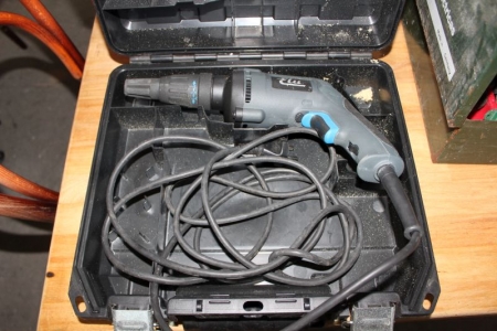 3 pcs power tools. Metabo drill + Bosch Borehamemr GBH 7/45 DE + drywall screw gun, Elu BS40EK