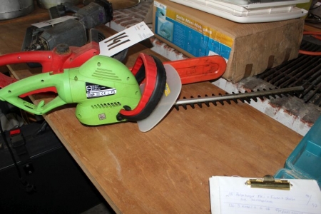 Hedge Trimmer + Electric Chainsaw