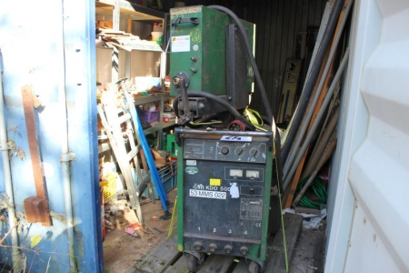 Welding machine, Migatronic CTU 300 with trådfremføringsbox, condition unknown