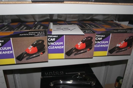 Vacuum cleaner for car, about 12 pcs.