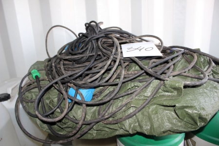 Camping Cable with EU Plug + tarpaulin