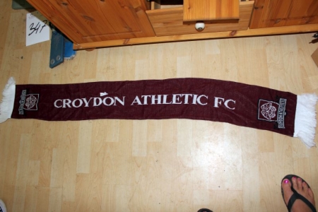 Scarves, Croydon Athletic FC, ca. 30 pcs.
