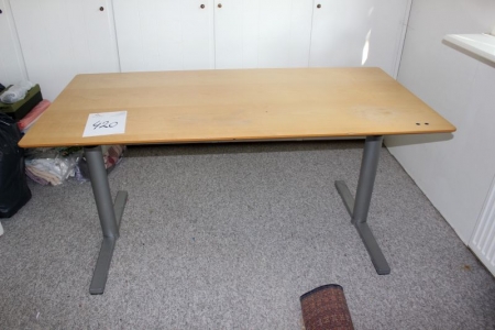Elec. sit/stand desk + table